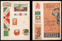 Consolidated National Loan, Military, Italy, Stock of Cinderellas, Non-Postal Stamps, Labels, Advertising, Charity, Propaganda (#566)