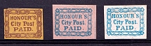 Honour's City Post, United States Locals & Carriers (Old Reprints and Forgeries)