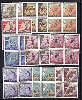 1960 USSR XVII Olimpic Games Blocks of 4 (Full Set MNH) CV $37.50
