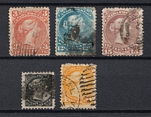 1868-77 Canada (Canceled, CV $240)