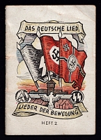 1942-43 'The German Song', Swastika, Third Reich Propaganda, German Soldier's Handbook Mini Book