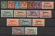 1920-22 Germany Memel (CV $90, Full Set)