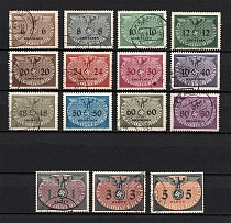 1940 General Government, Germany (Full Set, Canceled, CV $70)
