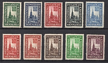 1933 International Philatelic Exhibition, Vienna, Austria, Stock of Cinderellas, Non-Postal Stamps, Labels, Advertising, Charity, Propaganda
