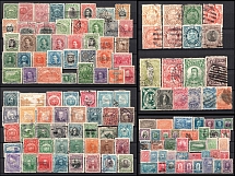 Bolivia, Costa Rica, Colombia, Stock of Stamps