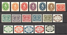 1920 Bavaria Germany Official Stamps (Full Set)