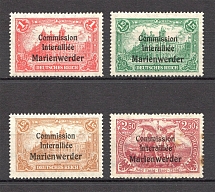 1920 Germany Joining of Marienwerder (CV $20, Full Set)