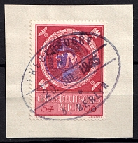 1945 54pf Fredersdorf (Berlin), Germany Local Post (Mi. F 887, Canceled, CV $460)