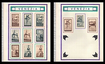 Venice, Italy, Stock of Cinderellas, Non-Postal Stamps, Labels, Advertising, Charity, Propaganda (#589A)