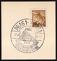 1941 Bohemia and Moravia Special Cancellation for the Prag Fair, 7-14 September