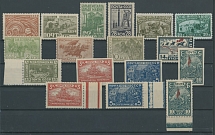 Soviet Union - 1930, Industrialization, Cavalry Army, Education Exhibition, Child Welfare, six complete issues of 17 perf or imperf stamps, nice quality unit, full OG, NH, VF, C.v. $258, Scott #427/54. B55/57…