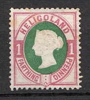 1875 Heligoland Germany 1 F/1 Pf