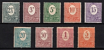 1920 Joining of Upper Silesia, Germany (Mi. 1 - 9, Full Set, CV $30)