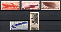 1934 USSR The Airships of the USSR (Full Set)
