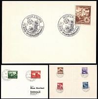 1939-41 Third Reich, Germany, Souvenir Sheets (Commemorative Cancellation)