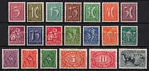 1921-22 Weimar Republic, Germany (Mi. 177 - 196, Full Set, CV $60)