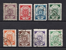 1919 Latvia (Full Set, Canceled, CV $110)