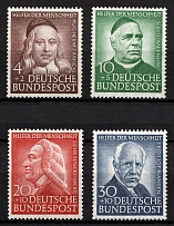 1953 German Federal Republic, Germany (Mi. 173 - 176, Full Set, CV $120, MNH)
