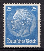 1933-36 25pf Third Reich, Germany (Mi. 522 X b, Signed, CV $330, MNH)