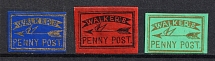 Walker's Penny Post, United States, Local Issue