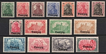 1920 Danzig, Germany (Mi. 1 - 15, Full Set, CV $30)