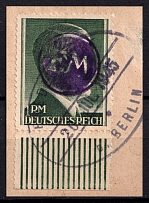 1945 1m Fredersdorf (Berlin), Germany Local Post (Mi. 20 A, Canceled, CV $100)