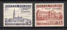 1937 Poland Port Gdansk (Full Set, MNH/MH)