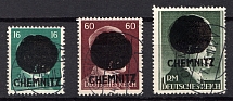 1945 Chemnitz (Saxony), Soviet Russian Zone of Occupation, Germany Local Post (Rare, Canceled, High CV)