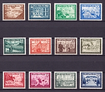1939 Third Reich, Germany (Mi. 702 - 713, Full Set, CV $110, MNH)