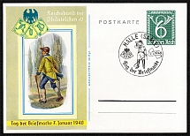 1940 Halle (Saale) Special Card for the 1940 Day of the Stamp