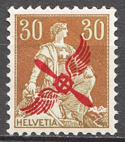 1920 Switzerland Airmail CV $380 (Full Set)