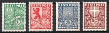 1939 Estonia (Mi. 142-145, Full Set, CV $70)