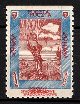 Airborne and Parachute Troops, Poland, Military, Field Post Feldpost (Double Overptint + Offset, MNH)