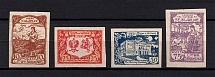 1922 Republic of Central Lithuania (Imperforate, Full Set, Signed, CV $50)