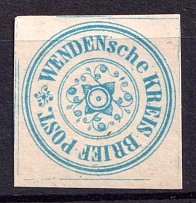 1862 2k Wenden, Livonia, Russian Empire, Russia (Kr. 1, Sc. L1, CV $30)