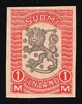 1917-30 1m Finland (Proof)