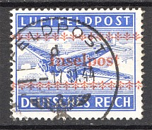 1944 Reich Crete Military Mail Fieldpost 'Inselpost' (CV $450, Cancelled)