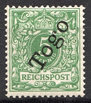 1897-98 Togo German Colony 5 Pf