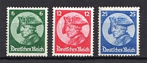 1933 Third Reich, Germany (Full Set, CV $70)