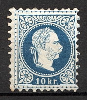 1867 Austria 10 Kr (Type 2, CV $130)