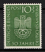 1953 10pf German Federal Republic, Germany (Mi. 163, Full Set, CV $40, MNH)