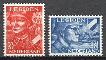 1942 Netherlands (CV $15, Full Set, MNH)