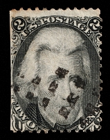 1863 2c United States (Sc 73, Canceled, CV $60)