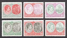 1938-50 St. Kitts-Nevis British Empire Perf. 14 CV 110 GBP