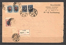 1919 Odessa Registered Local Cover (Odessa 4, Odessa 9)