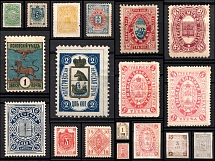 Zemstvo, Russia, Stock of Stamps (CV $345)