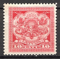 1925-26 Latvia 10 L