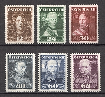1935 Austria (CV $180, Full Set)