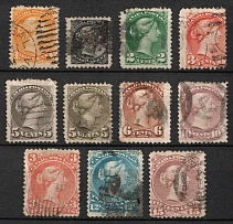 Canada, Stock of Stamps (Canceled)