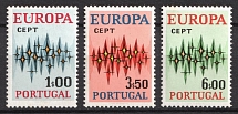 1972 Portugal (Mi. 1166 - 1168, Full Set, CV $70, MNH)